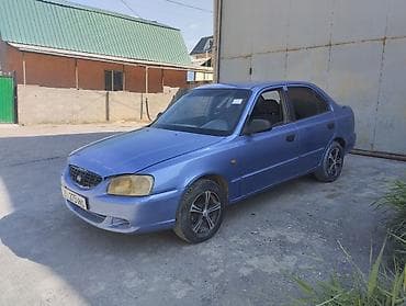 Hyundai Accent: 2005 г., 1.5 л, Механика, Бензин, Седан