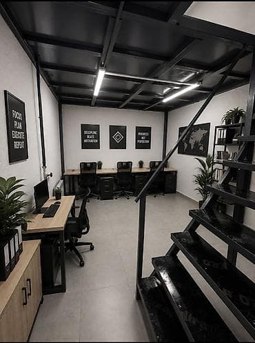 flat osh: Аренда офисов, 26 м², В жилом комплексе, С отдельным входом, С отдельным сан узлом, С системой безопасности — 3