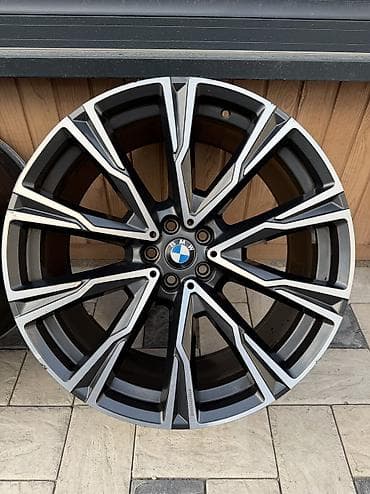 cd 70: Литые Диски R 22 BMW, Комплект, отверстий - 5, Б/у — 6