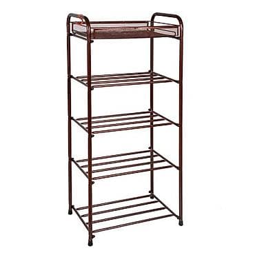 metta samurai: Подставка для обуви 5-ти полочная 40 см арт. ПДО 240 Цвет: медный — 2