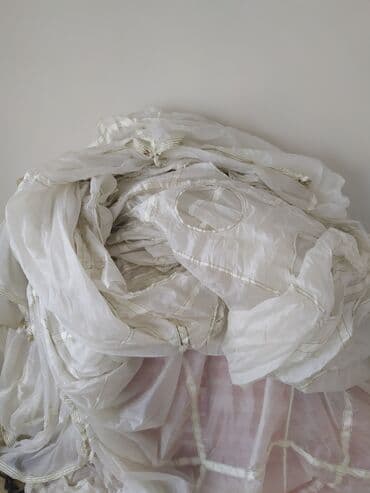 федбайк велосипед: Парашют грузовой ПГ 500, без строп, крепкая ткань — 1