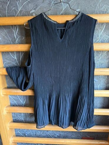 samsung 22: Продам блузку .Новая.Брендовая.Цвет чёрный.размер 46-48-50 — 5