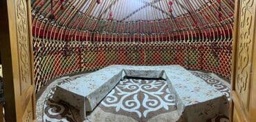 купить кораблик для рыбалки с эхолотом бу: Аренда юрты, Каркас Деревянный, 75 баш, Казан, Посуда, С полом — 6