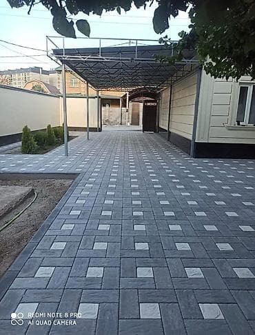 Укладка плитки: Брусчатка под ключ в Бишкеке Укладка и производство тротуарной плитки — 7