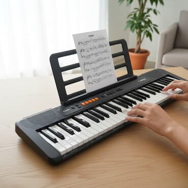 клавишные инструменты: Casio Casiotone — компактный цифровой синтезатор с нотной подставкой — 2