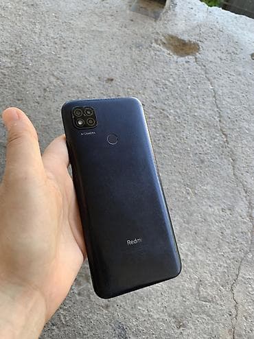 Redmi, Redmi 9C, Б/у, 32 ГБ, цвет - Черный, 2 SIM