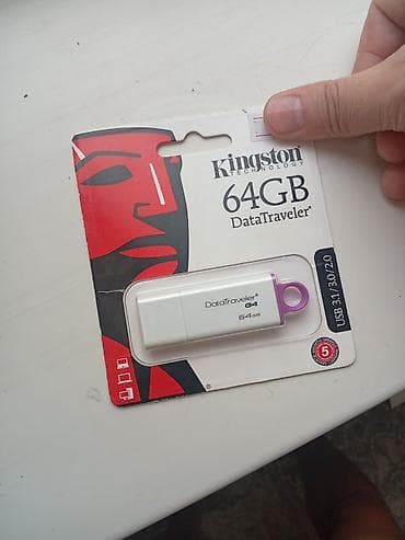 Техника и электроника: Флеш-накопитель Kingston DataTraveler 64GB - Объем: 64 ГБ - Серия — 1