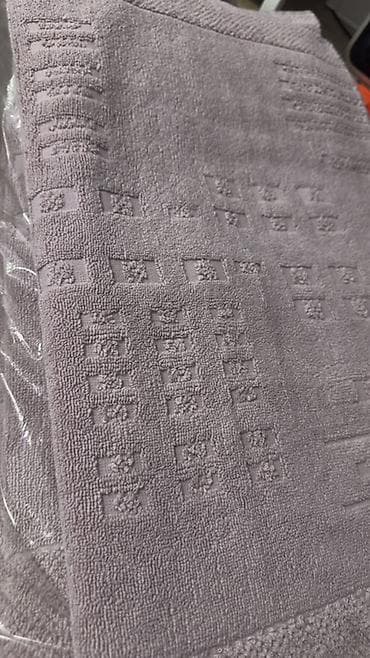 картина нитями: Махровое полотенце с жаккардовой отделкой «Сити» - Материал — 4