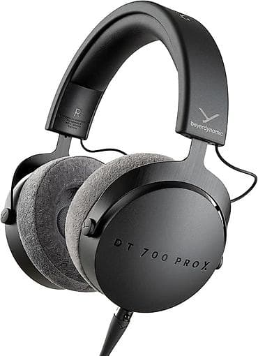 Аудиотехника: Зымдуу толук өлчөмдөгү кулакчындар, Beyerdynamic, Колдонулган, түсү - Кара — 2