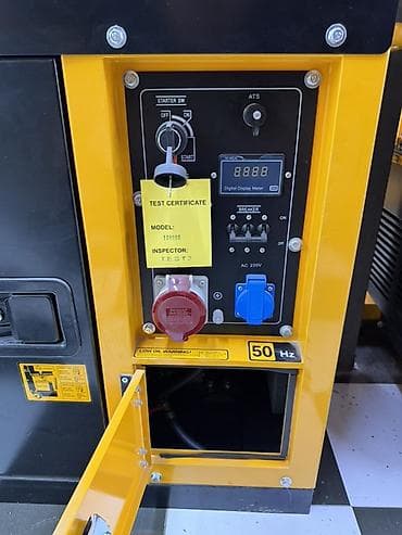 Техника и электроника: Дизельный генератор DINGQI Silent Generator 8.0 kW (ART: 108800) - — 4