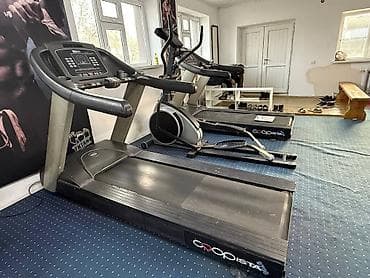 бу чехол: Беговая дорожка 2 штук по (25000 сом есть торг) Велосипед 3шт — 5