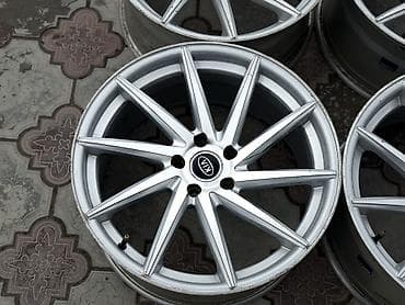 et35: Литые Диски R 19 Kia, Комплект, отверстий - 5, Б/у — 7