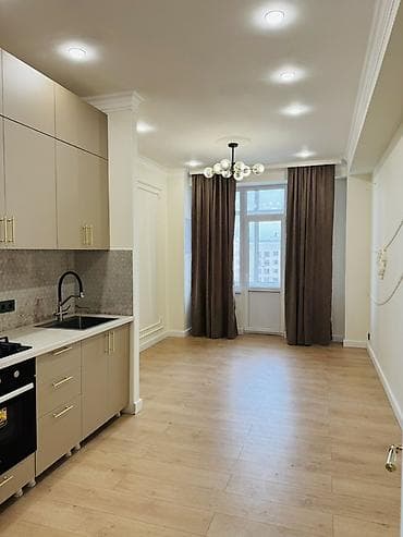 атлантис: 2 комнаты, 56 м², Элитка, 12 этаж, Дизайнерский ремонт — 9