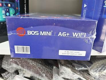 стрим диска: Мультимедийная автомагнитола BOS-MINI A6+ WiFi - Диагональ экрана: 9" — 2