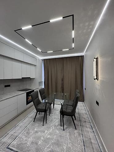 Квартиры: 2 комнаты, 55 м², Элитка, 14 этаж, Дизайнерский ремонт — 2