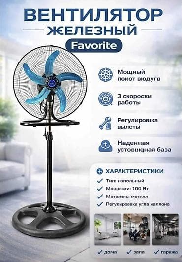настенный вентилятор: Вентилятор Напольный, Лопастной — 2