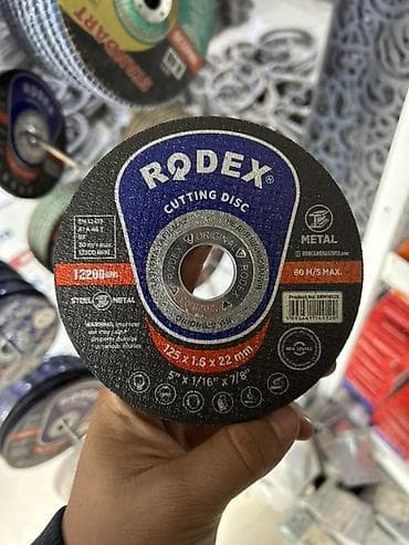 крутящийся диск: Отрезной диск RODEX для металла - Назначение: резка стали/металла - — 1
