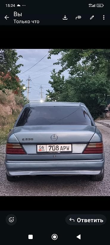 mercedes e63s: Mercedes-Benz W124: 1989 г., 2.9 л, Механика, Дизель, Седан — 4