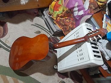 Гитары: Классическая акустическая гитара 4/4 с нейлоновыми струнами. Корпус — 2