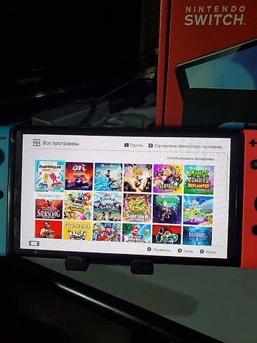Nintendo Switch OLED: Nintendo switch oled чипованный(прошитый) в идеальном состоянии полный — 2