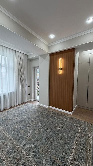 osh flat: 2 комнаты, 51 м², Дворец спорта Элитка, 5 этаж, Дизайнерский ремонт — 2