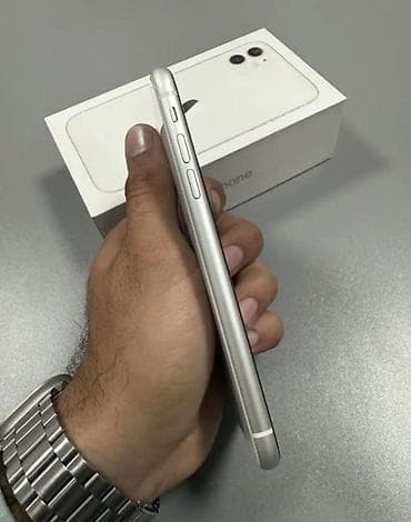 редми 12 с: IPhone 11, Б/у, 128 ГБ, Белый, Коробка, 100 % — 4