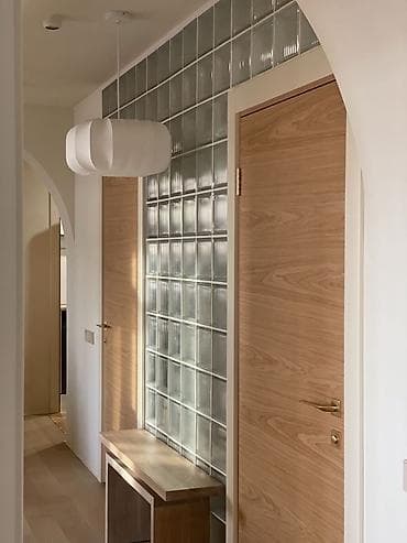 арболит блок: Стеклоблоки рифлёные для межкомнатных перегородок и зонирования — 1