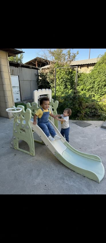 детская джинсовая куртка: Детская площадка Для дома — 1