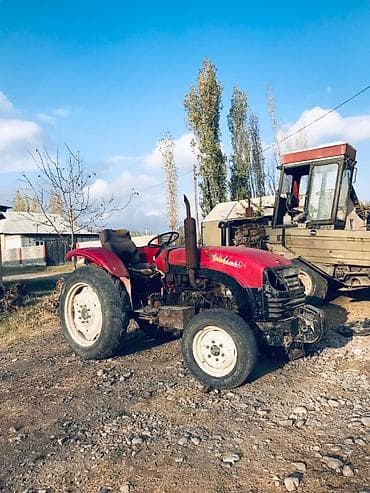 трактор юмз 6л: Колесный трактор красного цвета, серия 4×4 (надпись «404» на капоте) — 4