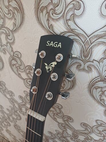native instruments: Продам акустическую гитару. От бренда SAGA. Новая, в подарок чехол — 5