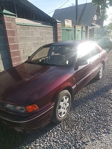 lancer evolution: Mitsubishi Galant: 1992 г., 2 л, Механика, Бензин, Хэтчбэк — 1
