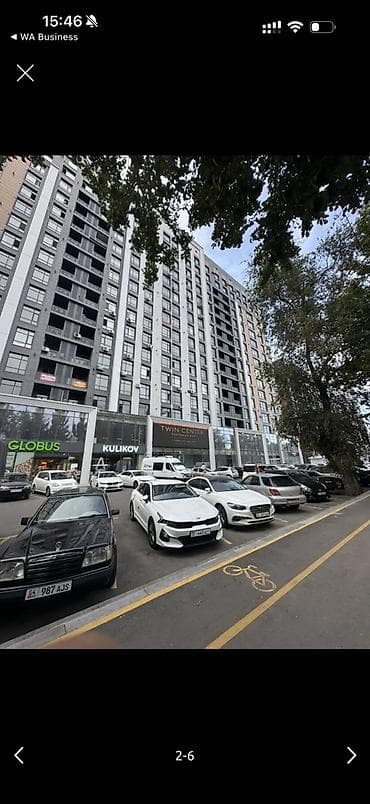107: 1 комната, 55 м², Кок-Жар мкр 107 серия, 9 этаж, ПСО (под самоотделку) — 2