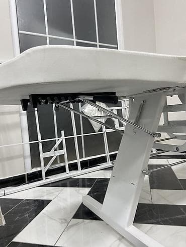 small table: Косметологическая кушетка/масажный стол с механической регулировкой - — 3