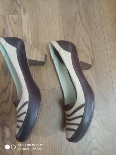 туфли беж цвет: Туфли, 37, Verona, Б/у, цвет - Бежевый, Самовывоз — 2