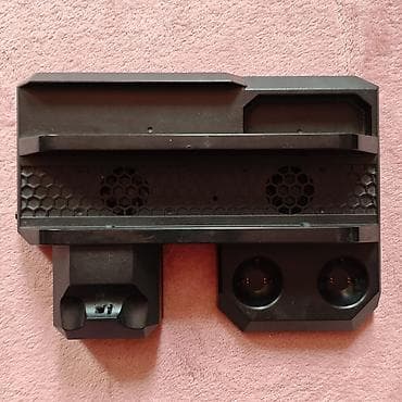 ps eye: Продам док-станцию DOBE с охлаждающими вентиляторами, для PS4 — 1
