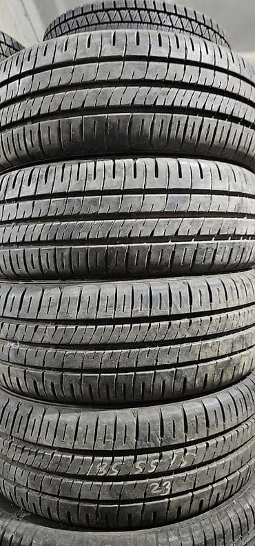 Шины 185 / 55 / R 15, Лето, Б/у, Комплект, Легковые, Япония, DUNLOP at lalafo.kg Шины 185 / 55 / R 15, Лето, Б/у, Комплект, Легковые, Япония, DUNLOP