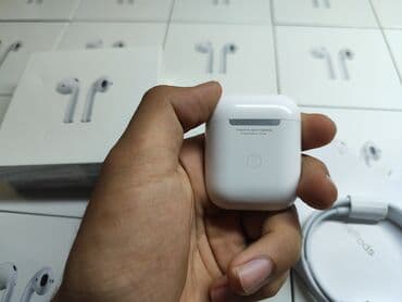 аирподс оригинал цена бишкек: Вкладыши, Apple, Новый, Беспроводные (Bluetooth), Классические — 6