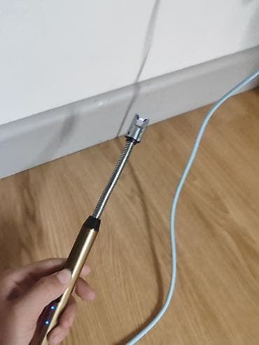 розжиг угля: Электрическая USB‑зажигалка с гибкой гусиной шеей - Тип: дуговая — 1