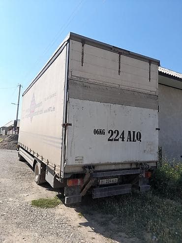 byd plus: Грузовик Mercedes-Benz Atego тентованный (еврофургон) - Марка/модель — 2