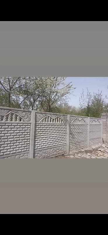 point b: Бетонный еврозабор, Emil Evro Zabor, Односторонний, Новый, Оптом, В розницу,Безналичный расчет — 4