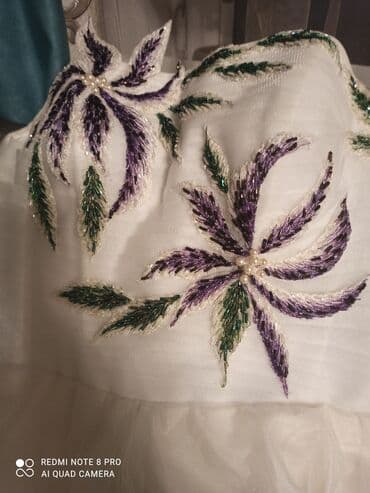 национальные украшения бишкек: Продаю свадебное платье!!! Вышивка ручная работа! Надевали только один — 3