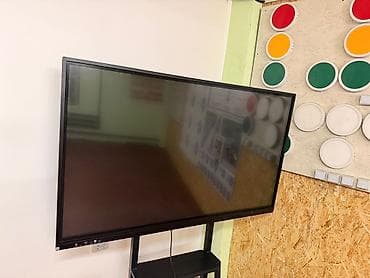 Интерактивные панели: Интерактивная панель/большой дисплей на мобильной стойке - Диагональ — 2