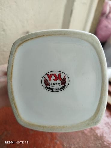 кофейн: Фарфоровый кофейник с крышкой + сливочник YSC (Made in China) — 3