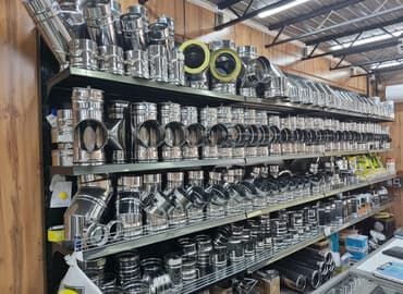 трубы дымохода: Дымоход из нержавеющей стали, предназначенный для отвода продуктов — 1