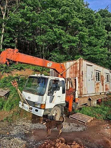 Автомобиль-манипулятор (КМУ) перевозка контейнер 20тон 20фут 20ft