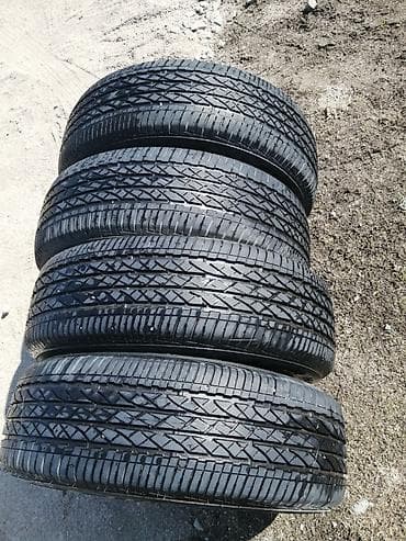 Шины 225 / 65 / R 17, Лето, Б/у, Комплект, Легковые, Япония, Bridgestone at lalafo.kg Шины 225 / 65 / R 17, Лето, Б/у, Комплект, Легковые, Япония, Bridgestone