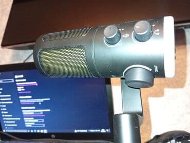 конденсаторный микрофон купить: Микрофон для игр с RGB подсветкой в хорошем состоянии, без царапин — 5