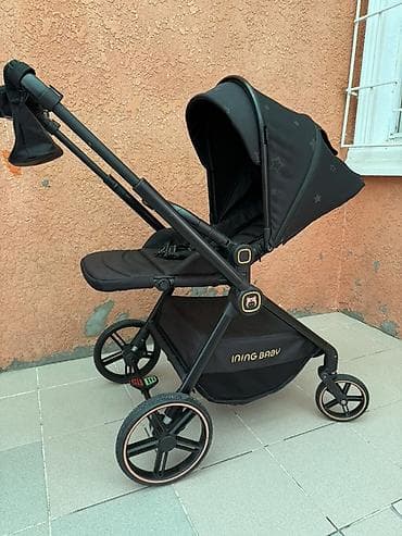 военные сапоги: Прогулочная коляска INING BABY - Лёгкая и манёвренная рама с — 3