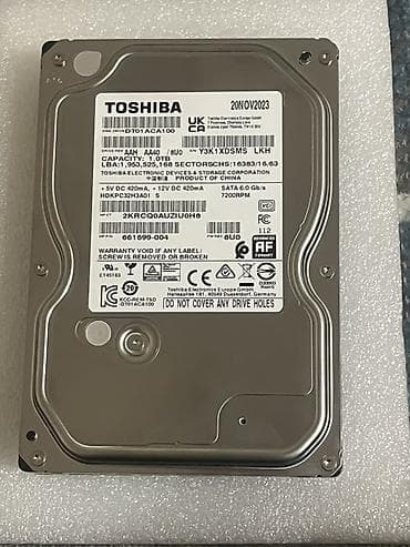 ssd для серверов mlc: Накопитель, Новый, Toshiba, HDD, 1 ТБ, 3.5", Для ПК — 1