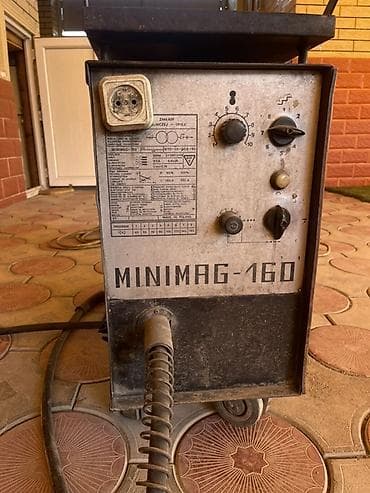 сварка куплу: Полуавтоматический сварочный аппарат MINIMAG-160 - Тип: MIG/MAG — 1
